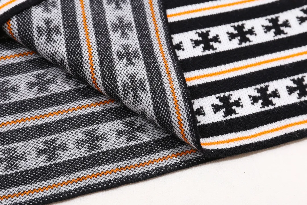 P300 Chrome Hearts Chrome Hearts all over printed wool sweater Color: Black Yellow Size: S M L XL XXL